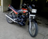 Black Yamaha RXZ