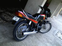 Black Yamaha RXZ