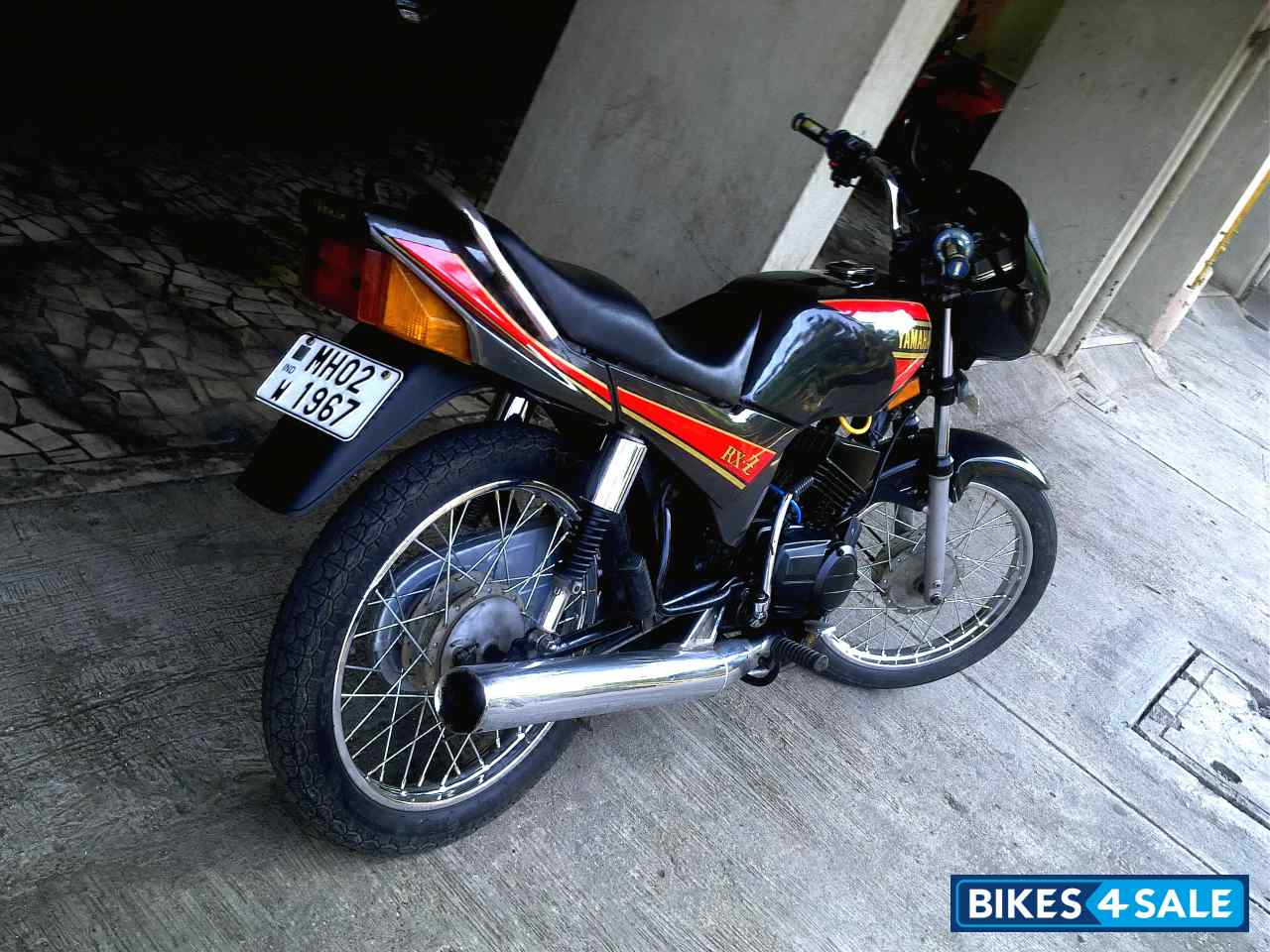 Black Yamaha RXZ