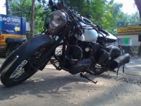 Blue&matte Black Royal Enfield Vintage Bullet