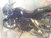 Black TVS Apache RTR 180