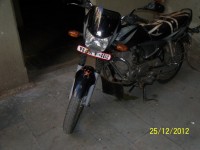 Black Bajaj Wind 125