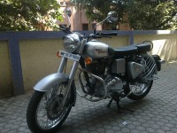 Silver Royal Enfield Classic 350