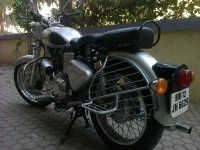 Silver Royal Enfield Classic 350