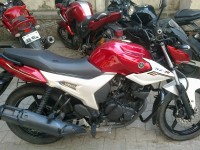 Red & White Yamaha SZ-R