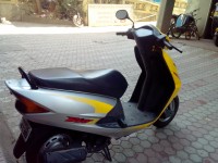 Yellow Honda Dio