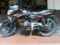 Black Bajaj XCD 135 DTS-Si