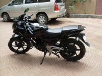 Black Bajaj Pulsar 220 DTSi