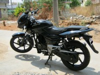 Midnight Black Bajaj Pulsar 150 DTSi