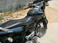 Midnight Black Bajaj Pulsar 150 DTSi