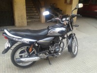 Black Silver Bajaj Platina 100