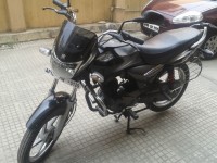 Black Silver Bajaj Platina 100