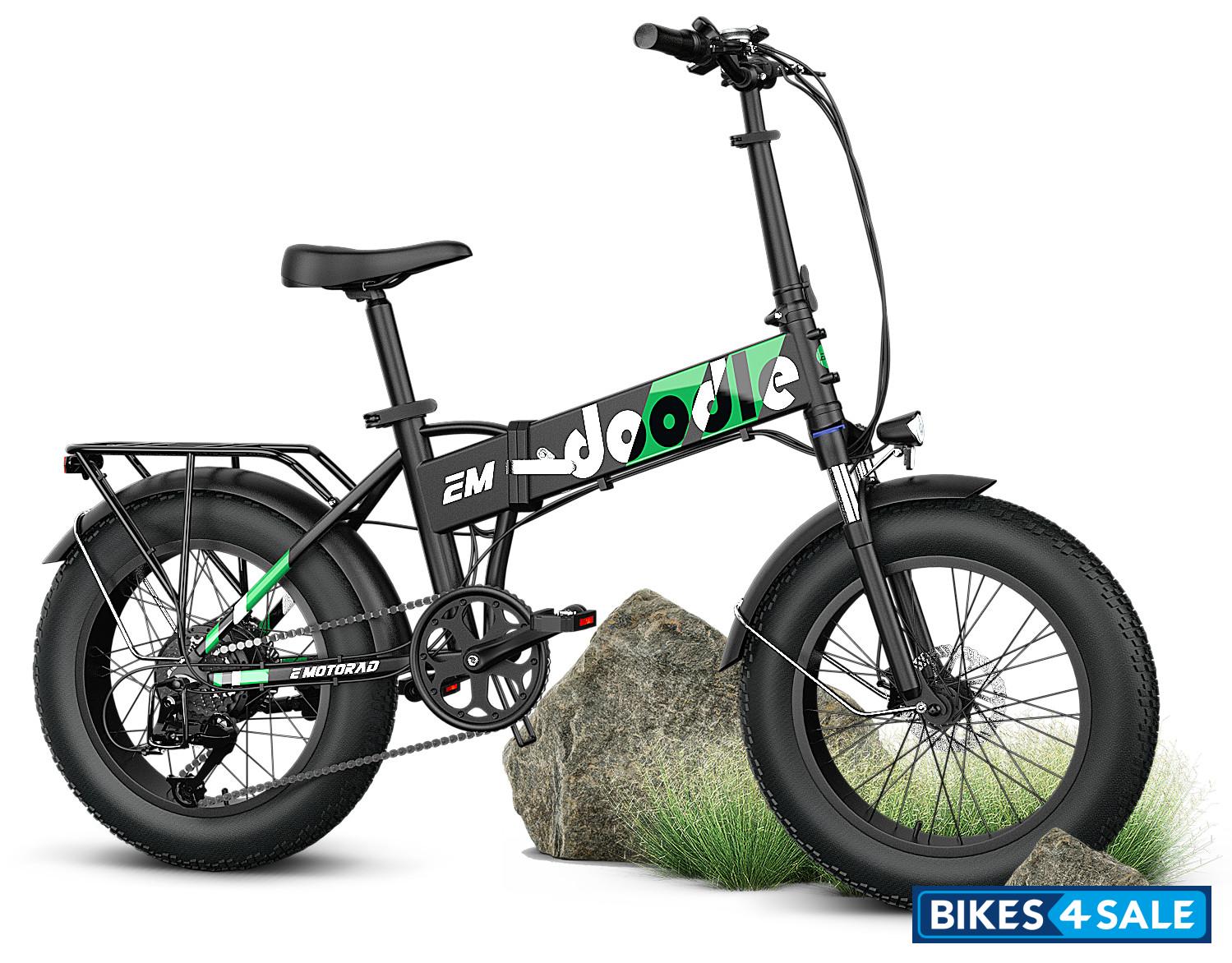 EMotorad Doodle v2 Electric Bicycle price, colours, pictures, specs and reviews - Bikes4Sale