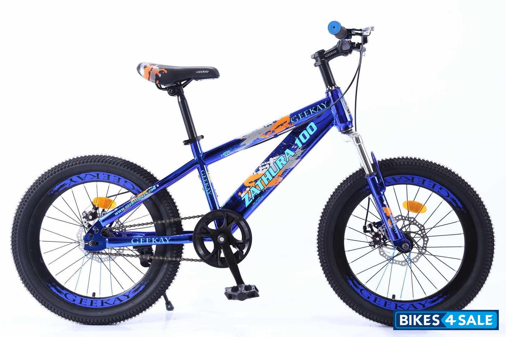 Geekay Zathura UV Bicycle Picture Gallery. Blue - Bikes4Sale