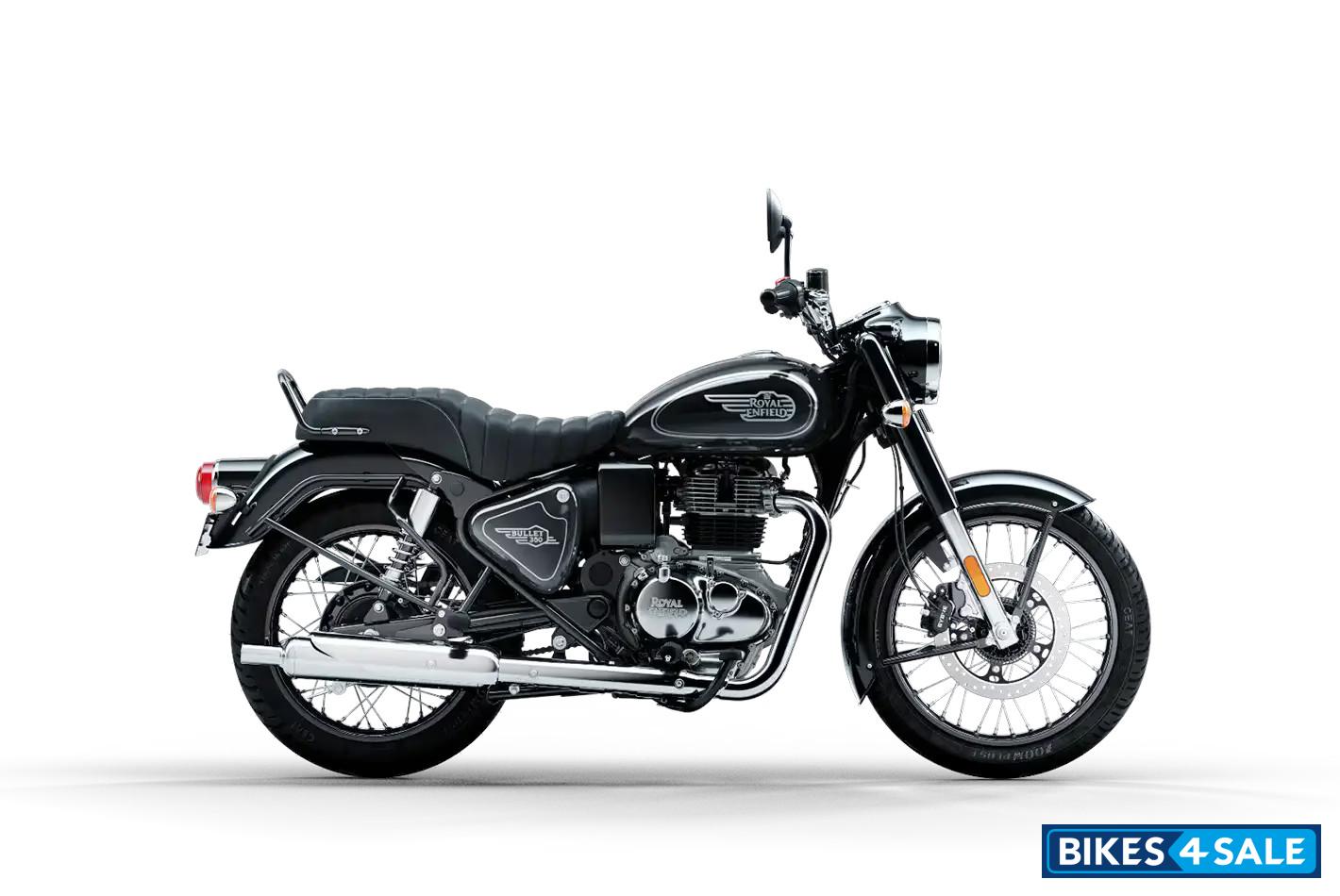 Royal Enfield 2023 Bullet 350 - Military Silver Black