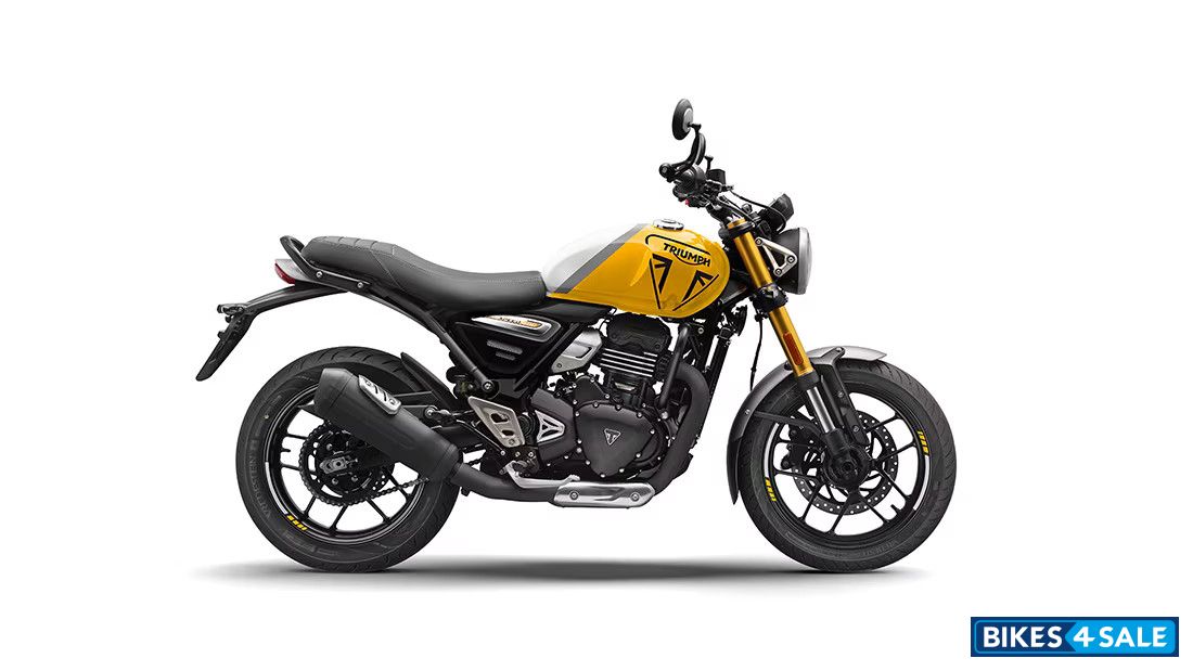 Triumph Speed 400 2025 - Racing Yellow / Pearl Metallic White