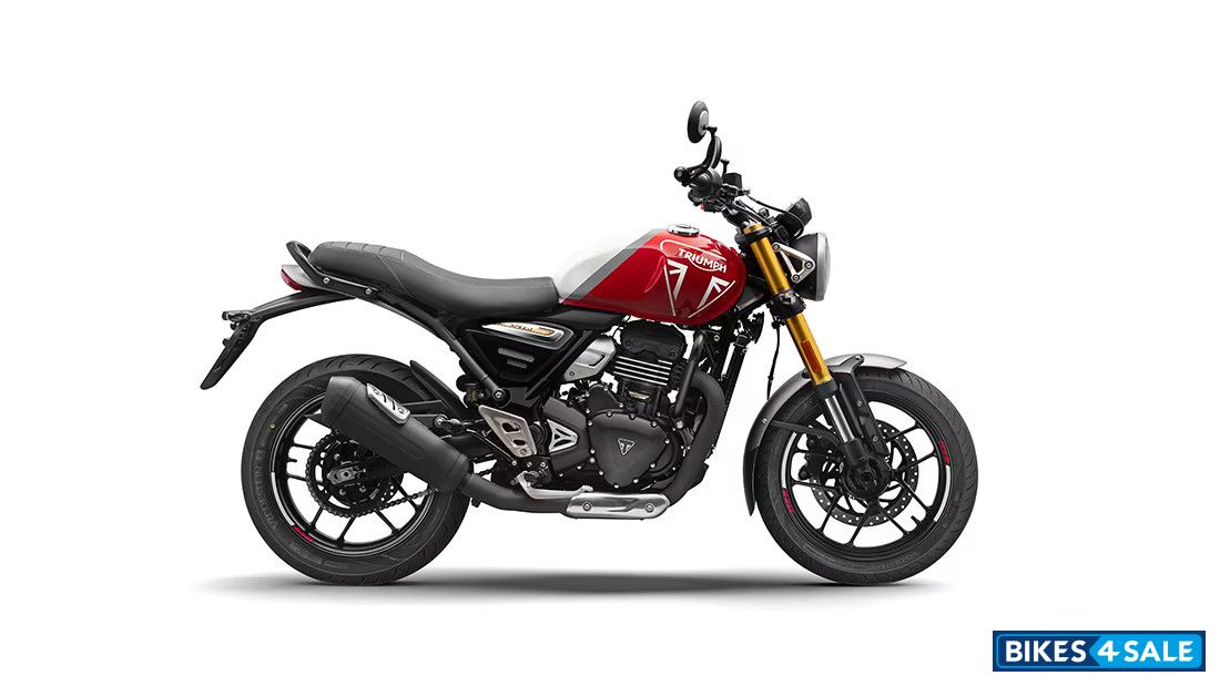 Triumph Speed 400 2025 - Racing Red / Pearl Metallic White