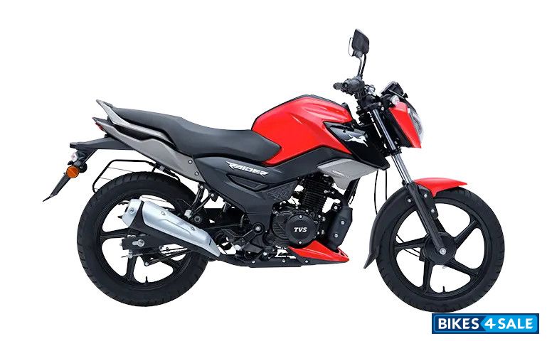 TVS Raider 125 Drum - Striking Red