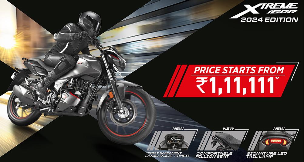 Hero Xtreme 160r 2v 2024 Edition Launched At Rs 111111